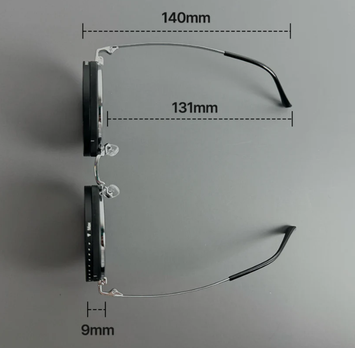 Sonnenbrille mit Einstellbare Tönnung